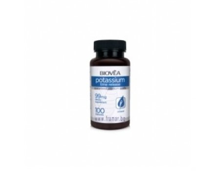 Potassium 99 mg. 100 capsules