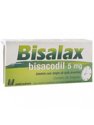 BISALAX 5 mg. 30 tablets