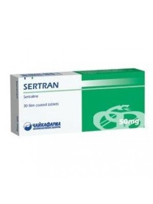 SERTRAN 100 mg. 30 tablets