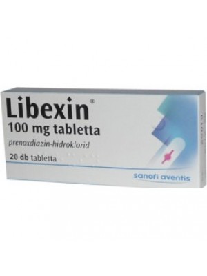 LIBEXIN 100 mg. 20 tablets