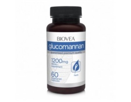 GLUCOMANNAN 1200 mg. 60 capsules