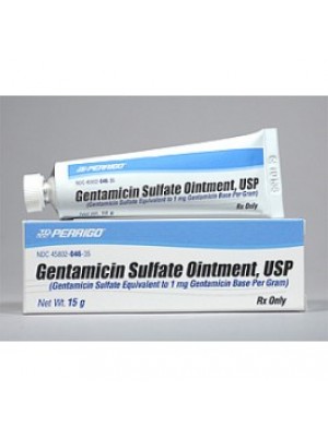Gentamicin 0.1% cream 15 g.