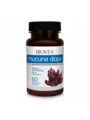 Mucuna dopa 250mg. 60 capsules