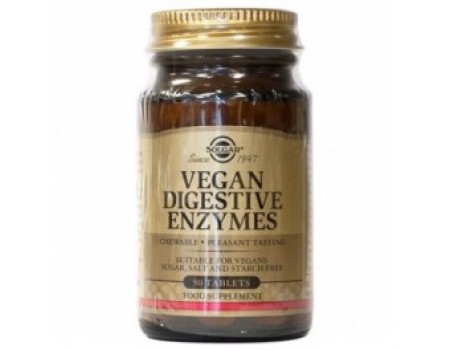 VEGAN DIGESTIVE ENZYMES 50 tablets