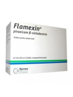 Flamexin 20 mg. 10 powders