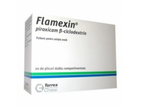 Flamexin 20 mg. 10 powders
