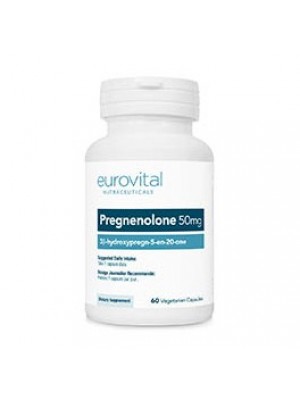 EUROVITAL Pregnenolone 50mg. 60 capsules