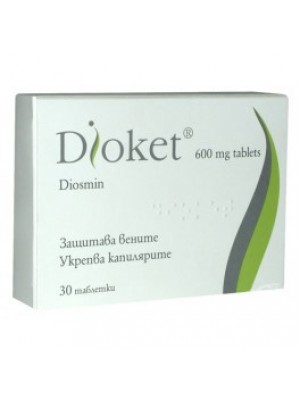 DIOKET 600 mg. 30 tablets