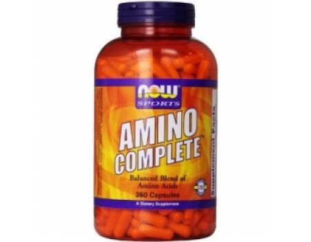 Amino complete 750 mg. 360 capsules