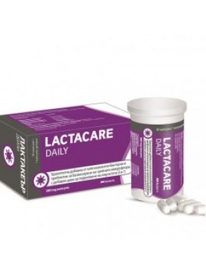 LACTACARE Daily 380mg. 30 capsules