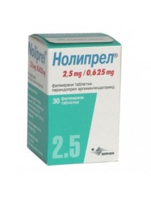 NOLIPREL table. 2.5 mg. 30 table