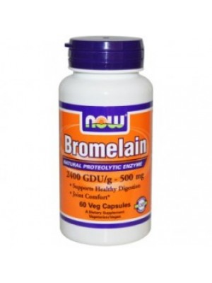 Bromelain 500 mg. 60 tablets