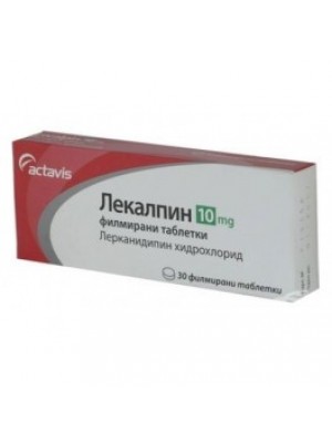 LEKALPIN 10 mg. 30 tablets