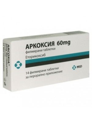 ARCOXIA table. 60 mg. 14 table