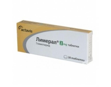 LIMERAL 2mg. 30 tablets
