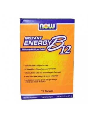 INSTANT ENERGY B12. 75 package