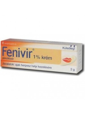 FENIVIR cream 1% 2 g.