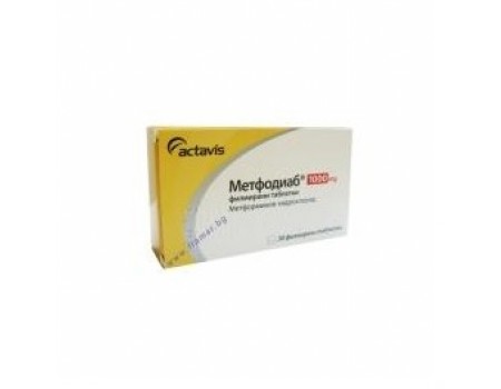 METFODIAB 1000 mg. 60 tablets