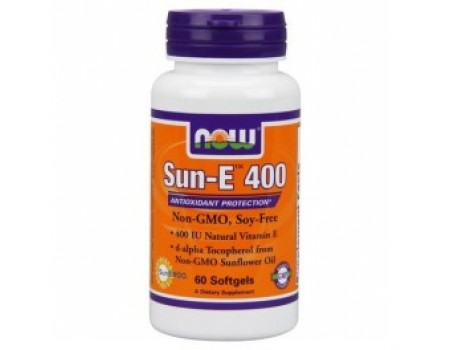 SUN-E 400 IU. 60 capsules