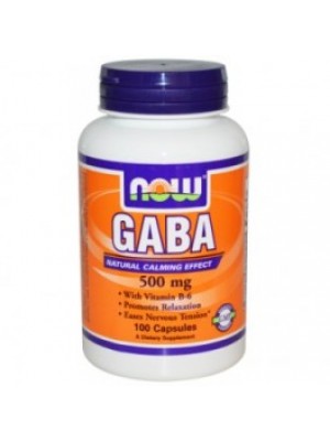 GABA with vitamin B6 500 mg. 100 capsules