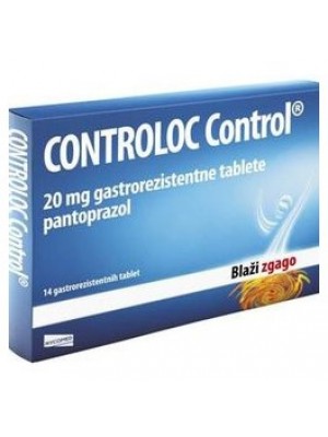CONTROLOC Control 20mg. 14 tablets