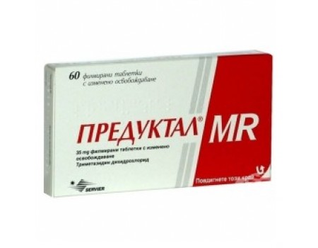 PREDUKTAL MR table. 35 mg. 60 table