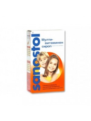 SANOSTOL syrup vitamins 230 ml.