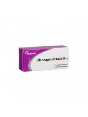 Olanzapine 5 mg. 30 tablets