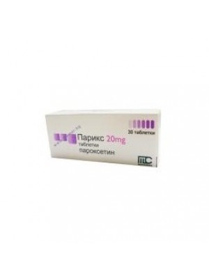 Parix 20 mg. 30 tablets
