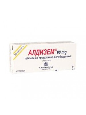 ALDIZEM 90 mg. 30 tablets