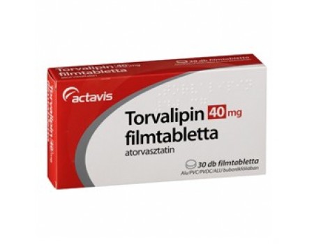 TORVALIPIN 40 mg. 30 tablets