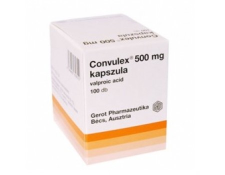 Convulex caps. 500 mg. 100 caps