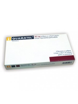 QUAMATEL 20 mg. 5 ampoules