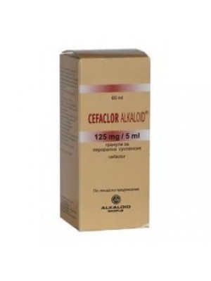 Cefaclor 125 mg. / 5 ml. 60 ml.
