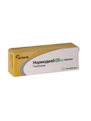 NORMODIAB 60 mg. 30 tablets