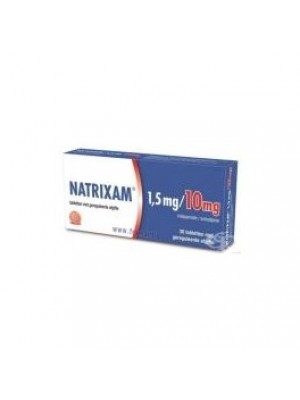 NATRIXAM 1.5 mg. / 10 mg. 30 tablets