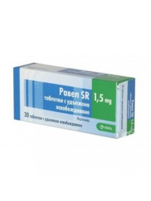 Ravel SR 1.5 mg. 30 tablets