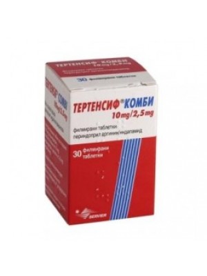 TERTENSIF COMBI 2.5 mg. / 10 mg. 30 tablets