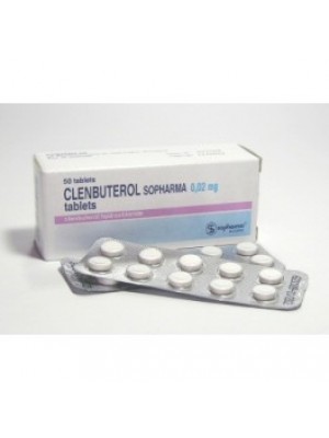 Clenbuterol 0,02mg . 50 tablets