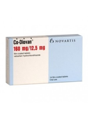 CO-DIOVAN table. Mg./12.5 160 mg. 14 tablets
