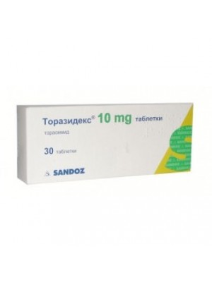 TORAZIDEX 10 mg. 30 tablets