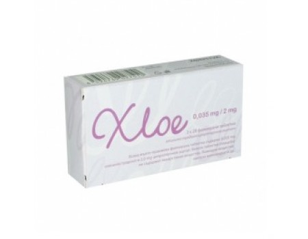 Chloe 3 mg . 28 tablets