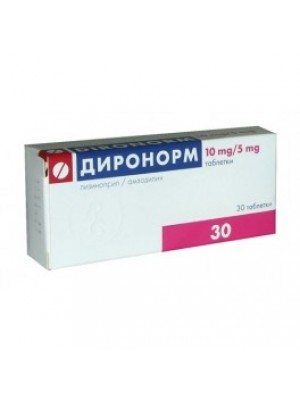 DIRONORM tabl.10 / 5 mg. 30 tablets