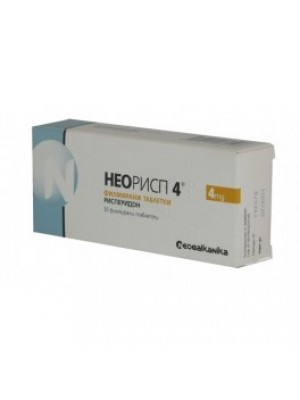 NEORISP table. 4 mg. 30 tablets