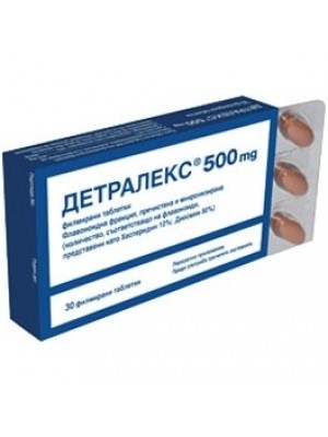 Detralex table. 500 mg. 30 tablets