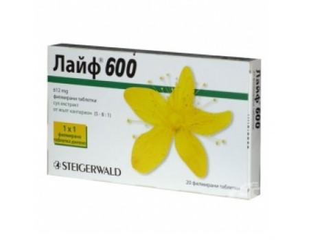 LIFE 600 20 tablets - 612 mg