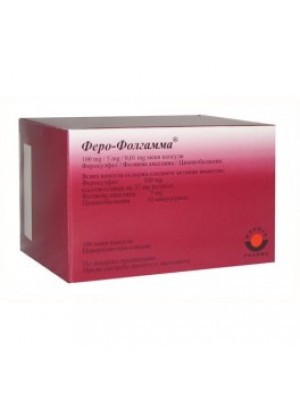 Ferro-FOLGAMA caps. 100 capsules