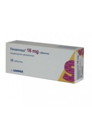 KANDEKARD table. 16 mg. 30 tablets