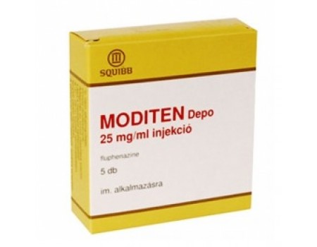 MODITEN depot amp. 25 mg. / Ml. 5 ampules