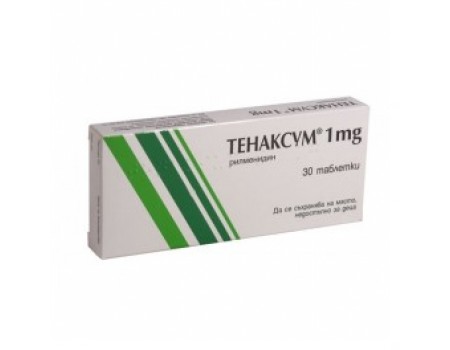 TENAKSUM table. 1 mg. 30 table